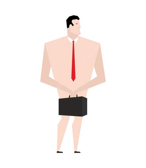 Naked Man Clipart Hd Png Naked Businessman White Business Man Problem