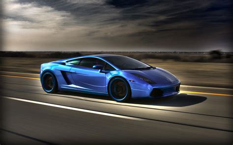 Blue Cars Lamborghini Lamborghini Gallardo Wallpapers Hd Desktop