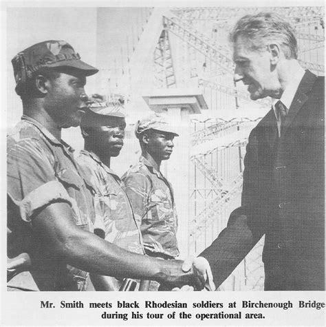 Focus On Rhodesia Jul 1977 Pg 7 Ian Smith Douglas Smith Military