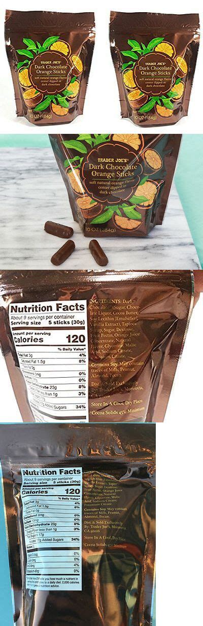 2 Packs Trader Joes Dark Chocolate Orange Sticks 10 Oz Each Pack