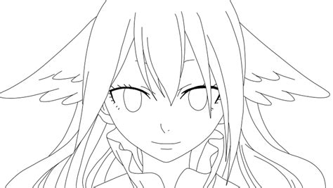 If you are looking for anime drawings outline you've come to the right place. Mavis Vermillion Outline by ShokoraMomo on DeviantArt