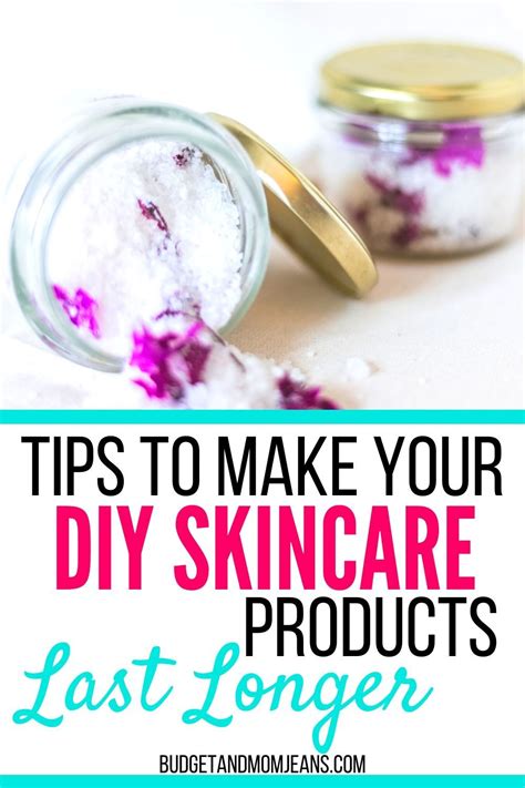 Tips To Make Your Diy Skincare Products Last Longer In 2021 Homemade