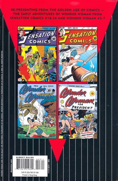 Dc Archive Editions Wonder Woman Bd Informations Cotes