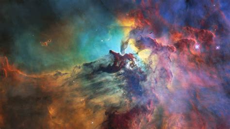 Download 1080x2340 Lagoon Nebula Colorful Galaxy Wallpapers For