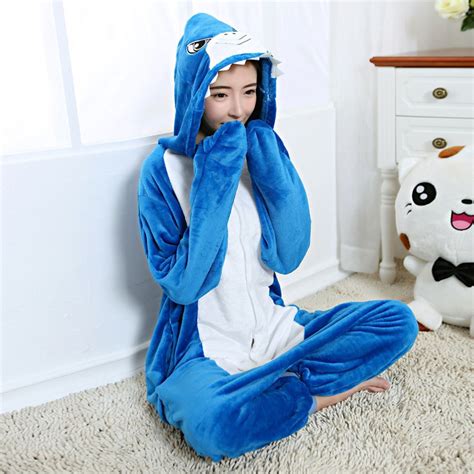 Shark Onesie Animal Costumes Adult Onesies Kigurumi Pajamas