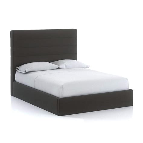 Danielle Queen Channel Bed Carbon Crate And Barrel