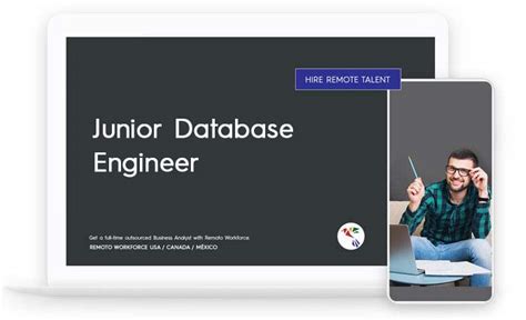 Junior Database Engineer Remoto Workforce