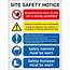 Site Safety Notice  Unauthorised Access Construction Rule