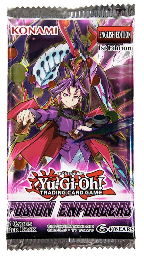 Yu Gi Oh Fusion Enforcers Booster Pack Da Card World
