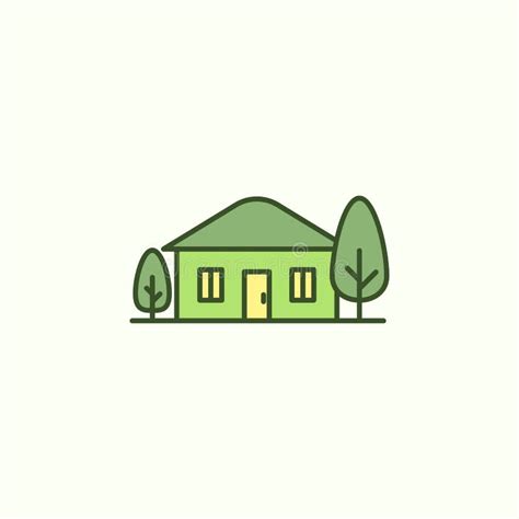 House In Village Icon Element Of Landscape Icon For Mobile Concept And