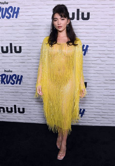 Teasing Seductress Rowan Blanchard Showing Off In A See Through Yellow Outfit The Fappening