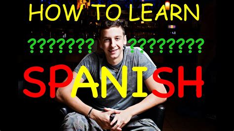 Como Aprender Espanol How To Learn Spanish 2015 Youtube