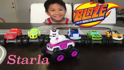 New Blaze And The Monster Machines Toys Starla Youtube