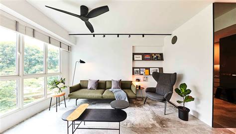 Minimalist Living Room Hdb Pagar Rumah