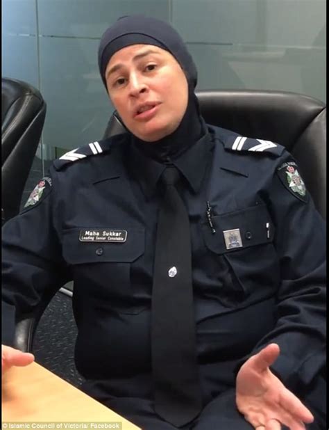 victoria s first hijab wearing cop discusses being muslim daily mail online