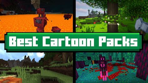 Cartoon Texture Packs Top 5 Best Cartoon Resource Packs For Minecraft