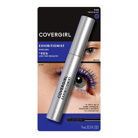 Covergirl Exhibitionist Mascara 940 True Blue Shop Eyes At H E B
