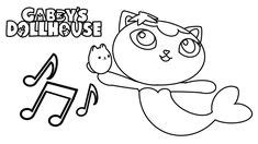 CatRat Coloring Page | GABBY'S DOLLHOUSE in 2021 | Doll house, Cat