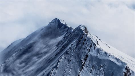 Wallpaper ID Mountains Peaks Snow K Free Download