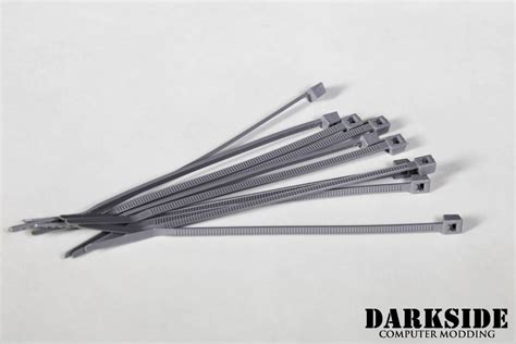 100mm Zip Tie Gun Metal Pack Of 10 Dazmode