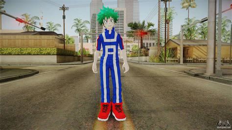 My Hero Academia Izuku Midoriya V2 For Gta San Andreas