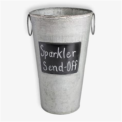11 Chalkboard Sparkler Display Bucket Perfect For 20 Inch Sparklers