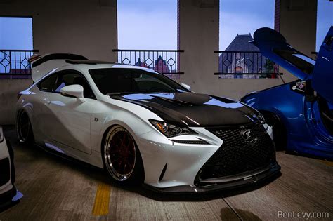 Lexus Rc350 With Carbon Fiber Hood And Lip