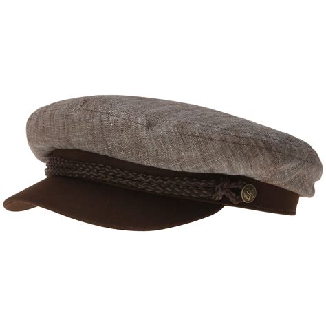 Brixton Brown Fiddler Fitted Cap
