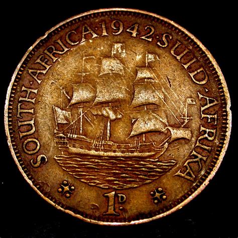 South Africa Cent Tall Ship Coin In Great Shape Coins Old Coins Rare Coins Worth Money