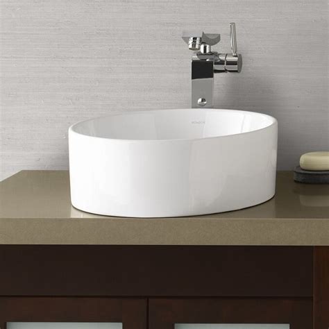 Ronbow Ceramic Circular Vessel Bathroom Sink Wayfair