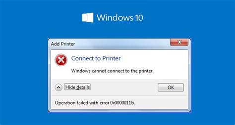 Windows Printer Sharing Error X B Windows It Technical