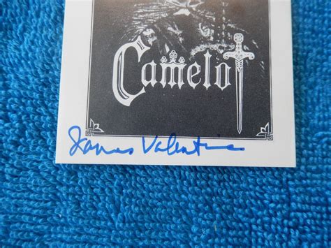 Camelot Gershwin Theatre Playbill Card With 2 Autographs Robert