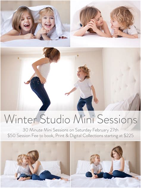 Winter Studio Mini Sessions Are Here Just Maggie Photography