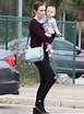 Emily Blunt shows off her figure as she cradles baby Hazel while ...