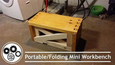 Diy Portable Folding Workbench ~ Randell Carpentry