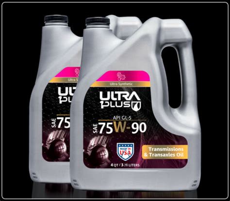 Ultra1plus™ Sae 75w 90 Synthetic Gear Oil Api Gl 5 2 Gallon Pack 8 Quart 810050657587 Ebay