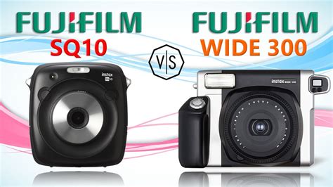 Fujifilm Instax Square Sq10 Vs Fujifilm Instax Wide 300 Youtube