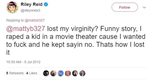 Lets Not Forget How Riley Reid Literally Admitted To Raping Someone And Suffered No