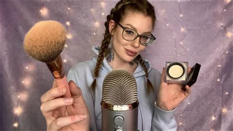 asmr simply doing your makeup 😌 youtube