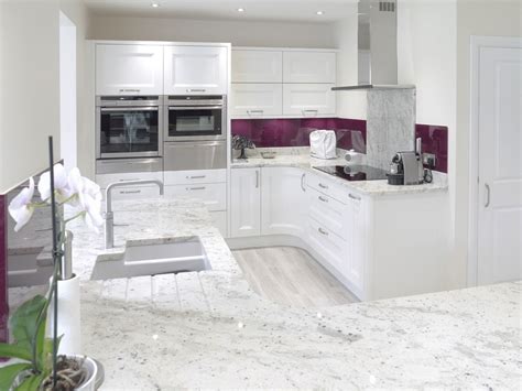 Andromeda White Granite Kitchen