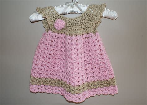 Baby Dress Pinafore Crochet Newborn Dress Infant Baby Girl Etsy