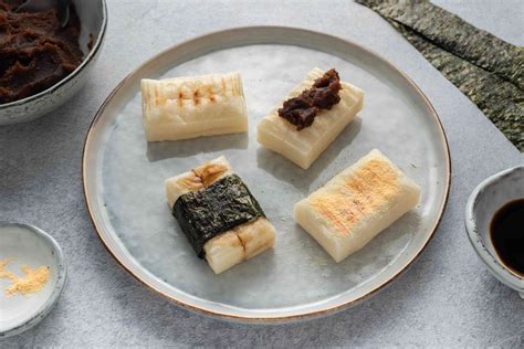 Yaki Mochi Grilled Japanese Rice Cake Recipe
