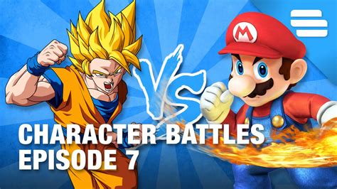 Goku Vs Mario Character Battles Youtube