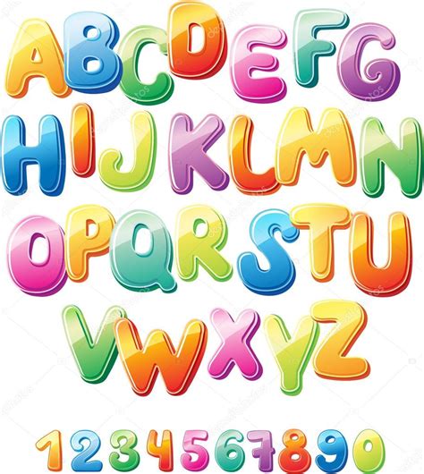 Alphabet And Numbers Stock Vector Image By ©wikki33 17692315