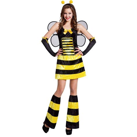 Bumble Bee Adult Halloween Dress Up Role Play Costume