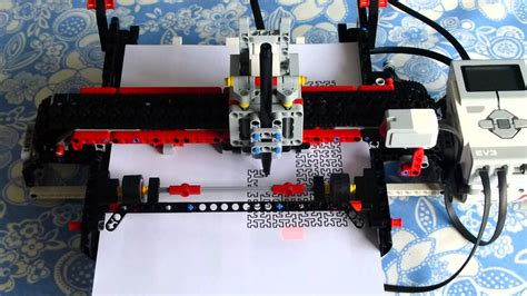 If someone has gone out and bought either the ev3 retail set (plus the. LEGO® Mindstorms EV3 plotter drawing a detailed Hilbert Curve - YouTube