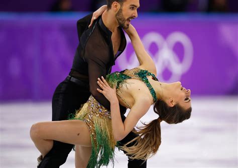 French Ice Dancer Suffers Nightmare Of A Wardrobe Malfunction During