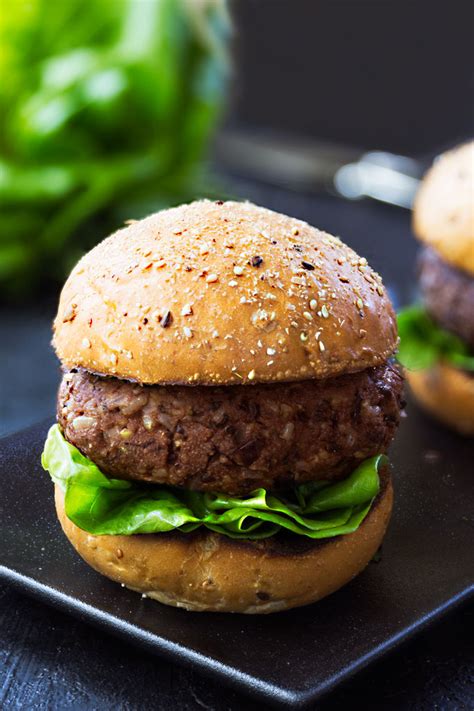 Mushroom Vegan Burger Mat S Meals