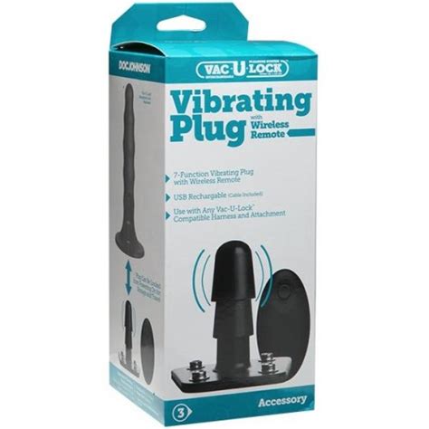 vac u lock vibrating plug with wireless remote sex toys at adult empire