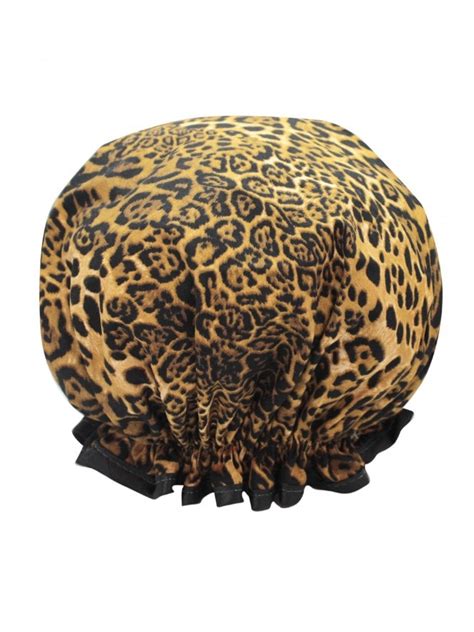 Shower Cap Leopard From Vivien Of Holloway
